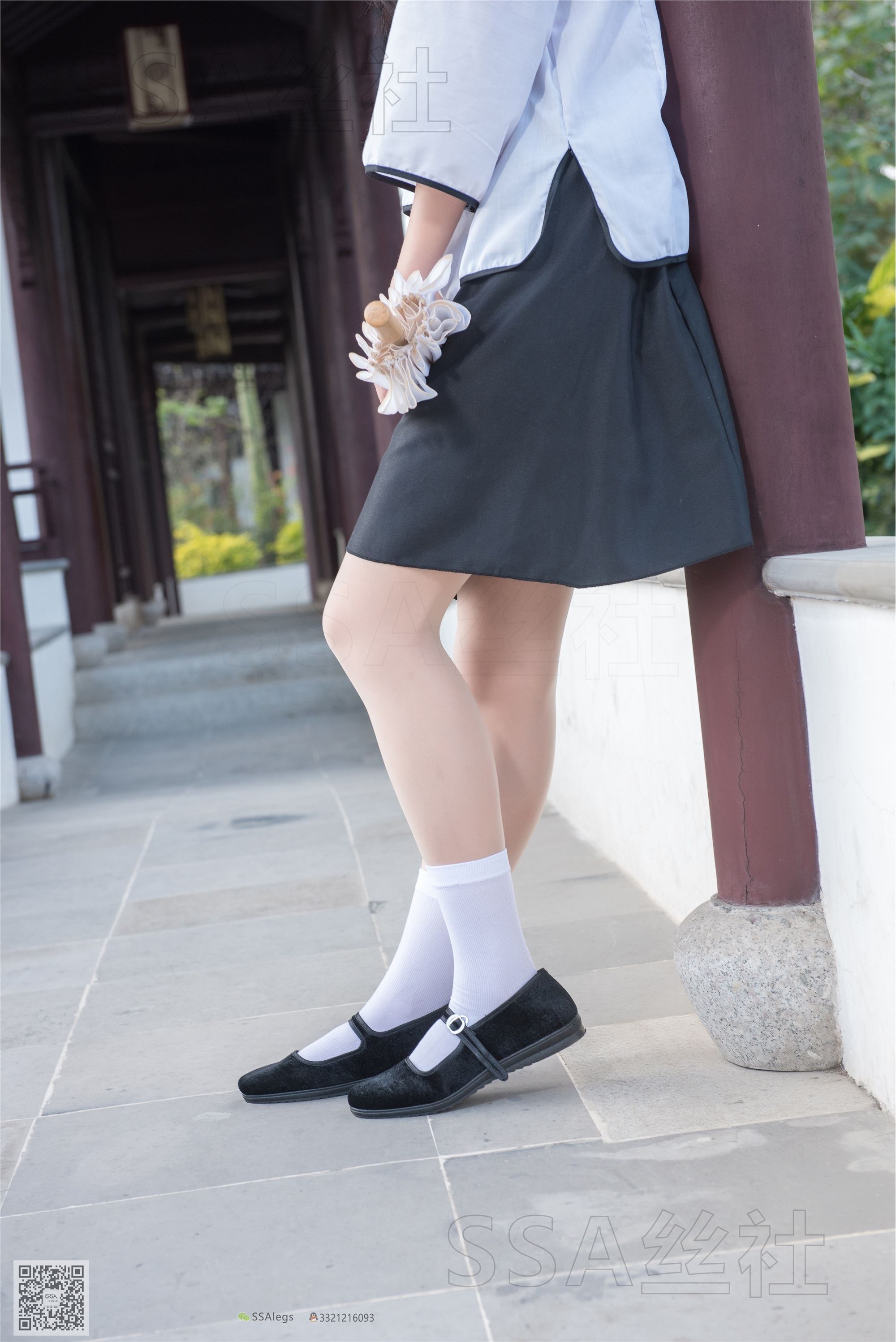 SSA silk club super clear photo NO.068 Junjun Republic of China learning sister shredded meat white socks